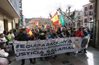 Unas 3.000 personas respaldan en Soria la equiparación salarial de policías y guardias civiles