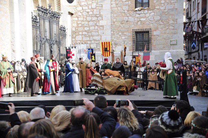 La recreación de la leyenda de los Amantes de Teruel finaliza este domingo.