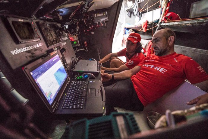 MAPFRE Xabi Fernández Blair Tuke Volvo Ocean Race
