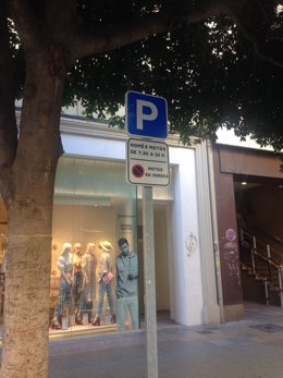 Una señal en valenciano en València