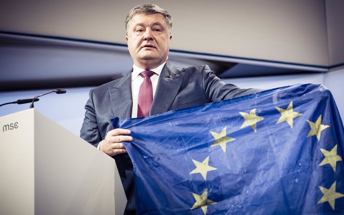 El presidente ucraniano, Petro Poroshenko