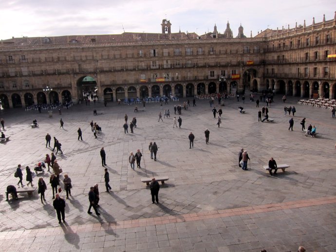 Imagen de la Plaza Mayor de Salamanca