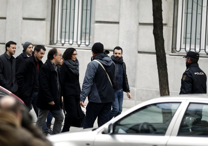 Marta Rovira arriba al Suprem per declarar pel procés