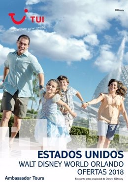 TUI Spain publica un catalogo con ofertas a Walt Disney World Orlando