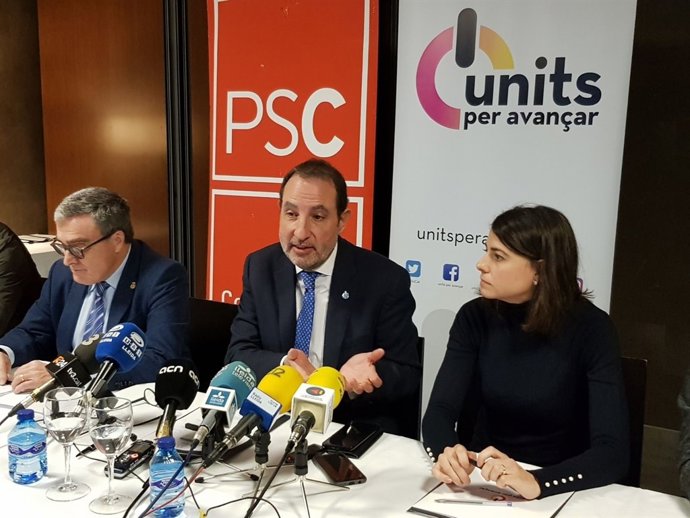 Àngel Ros, Ramon Espadaler y Rosa Maria Salmerón