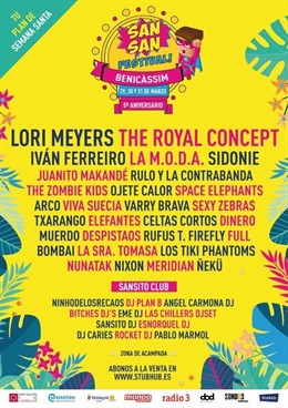 Cartel del Sansan Festival 