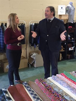 La alcaldesa de Alcalá traslada el apoyo institucional a los emprendedores. 