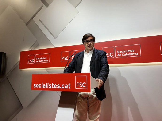 El secretari d'Organització del PSC, Salvador Illa.