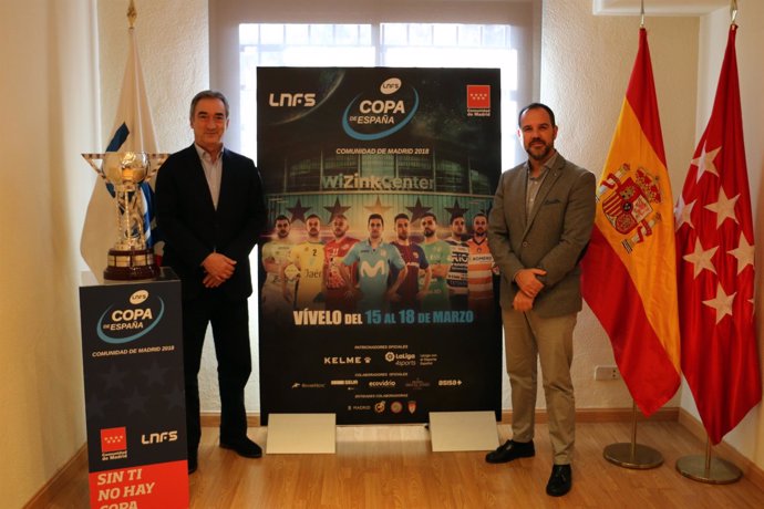 Presentación del cartel de la Copa de España de fútbol sala