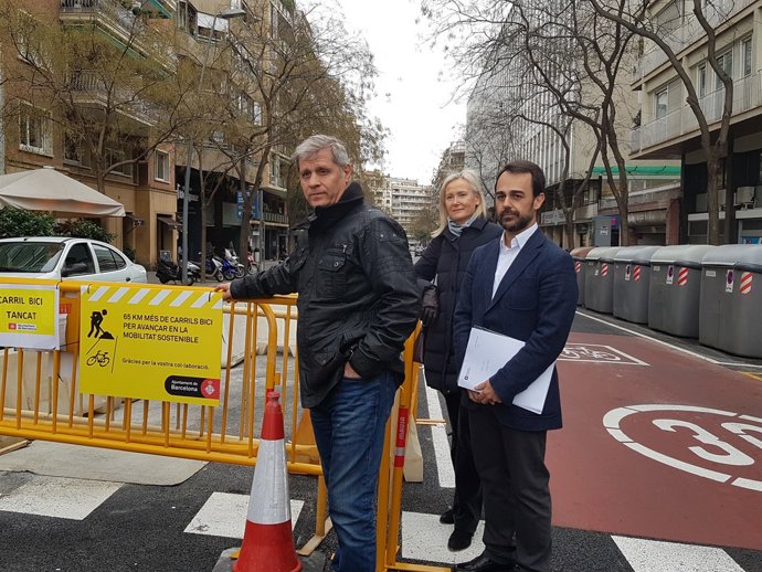 Alberto Fernández, Àngels Esteller i Óscar Ramírez (PP)