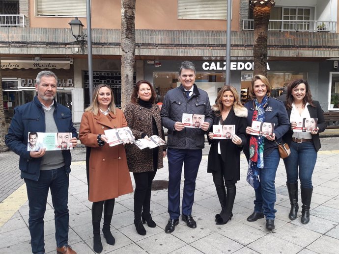 Presentación de campaña del PP para crear 600.000 empleos en Andalucía