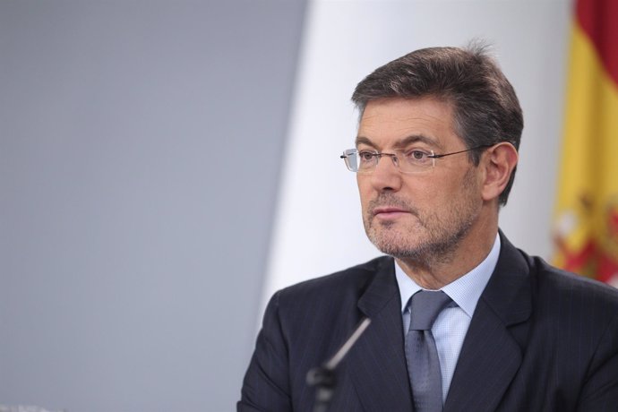 Rueda de prensa de Rafael Catalá tras el Consejo de Ministros