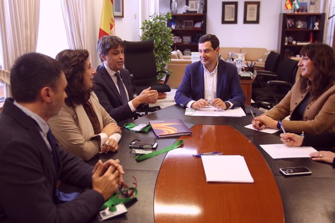 Encuentro entre Sociedad Civil Catalana y el PP-A
