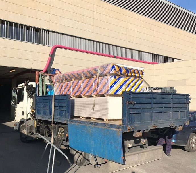 Obras en el Hospital de La Línea