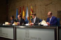 CyL, Asturias y Aragón firman una declaración en defensa del carbón en un mix energético y de una transición ordenada