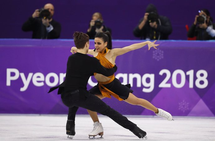 Sara Hurtado y Kirill Khaliavin en los Juegos de Pyeongchang