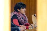 Teresa Rodríguez: Las encuestas muestran un "trasvase" de votos entre Cs y PP