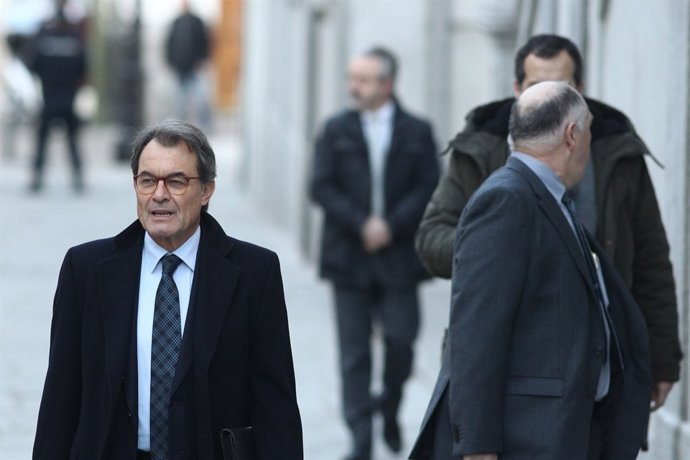 Artur Mas arriba al Suprem