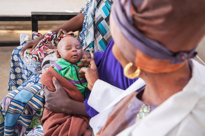 Un bebé en Nigeria