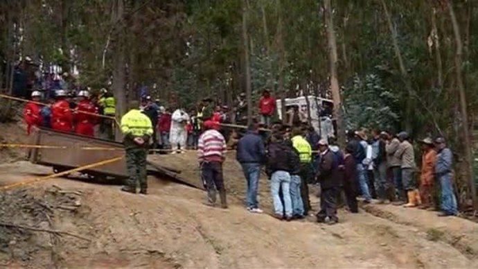 Explosión en una mina de Colombia