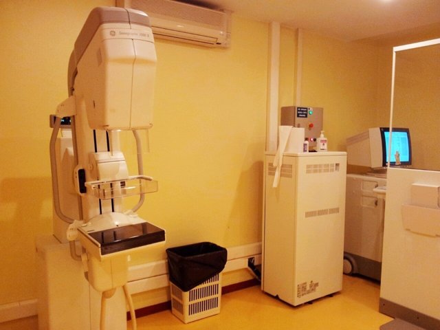 Mamografía, mamógrafo