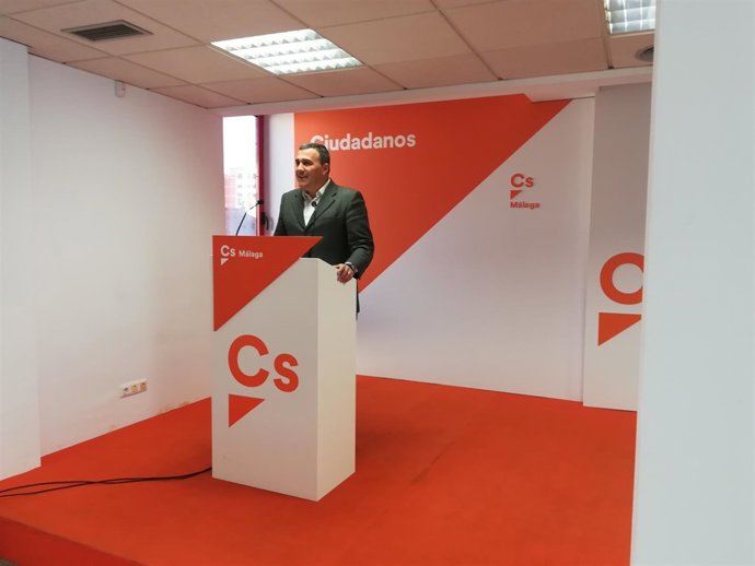 Carlos Hernández White parlamentario de Cs málaga Ciudadanos