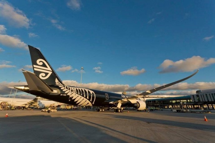 Avión de Air New Zealand