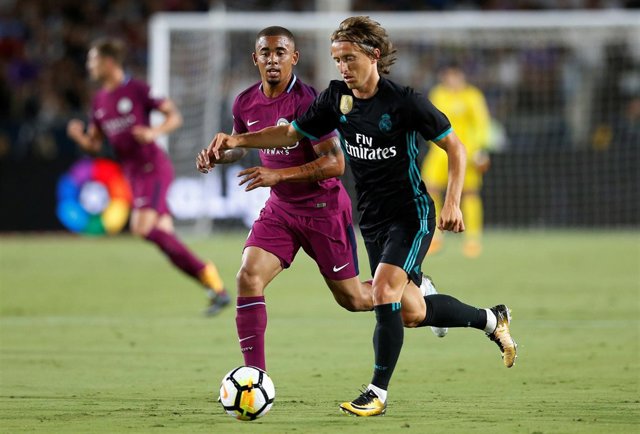 Modric en el Real Madrid - Manchester City