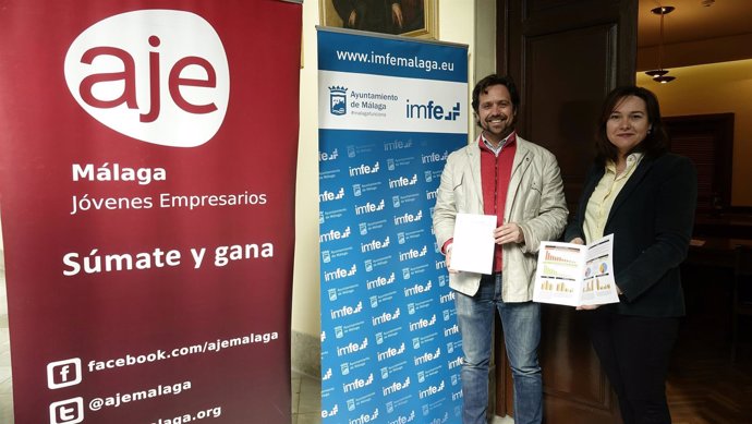 Presentación Termómetro del Emprendimiento Málaga capital de IMFE y AJE.