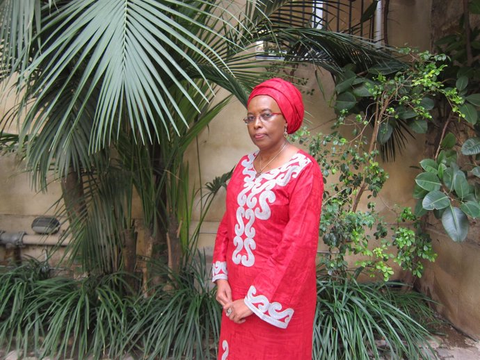 La activista burundesa Marguerite Barankitse