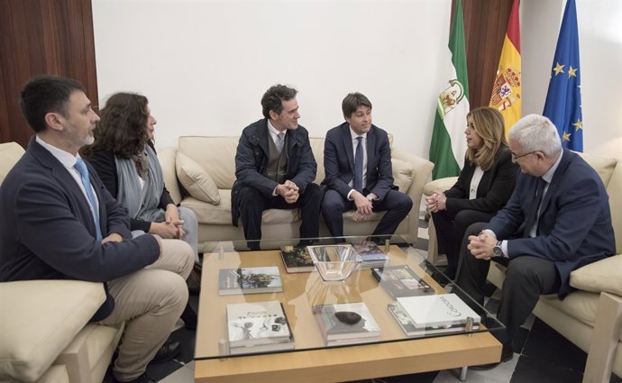 Reunió de Susana Díaz amb Societat Civil Catalana 