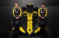 Carlos Sainz presenta el nuevo R.S.18 para disputar su cuarta temporada en la F1