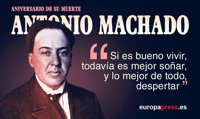 El IES Antonio Machado de Soria recuerda al poeta en el aniversario de su muerte como es tradición desde 1967