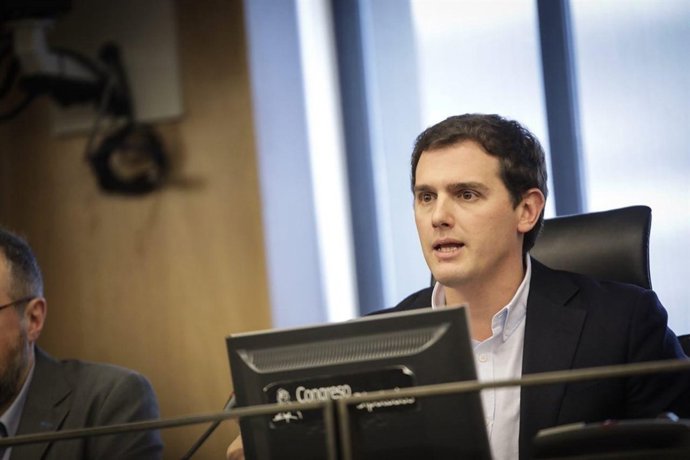 El president de Ciudadanos, Albert Rivera