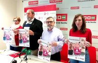 CCOO y UGT llaman a secundar sus paros parciales del 8 de marzo contra la discriminación laboral de las mujeres