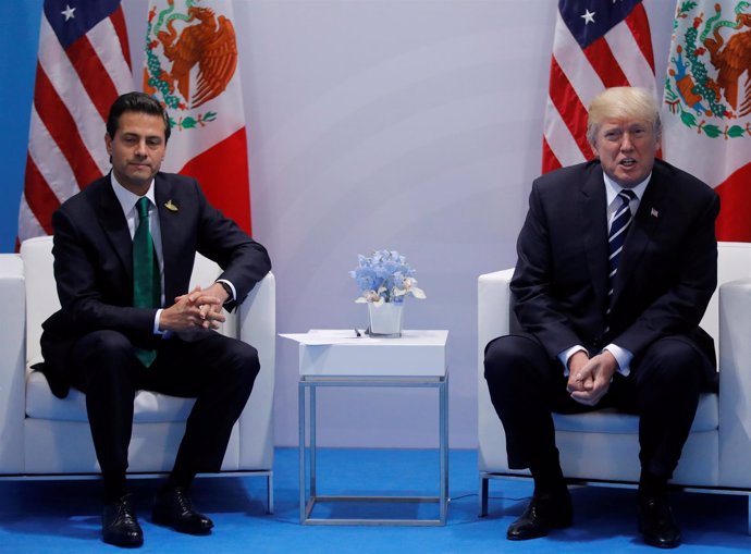 Enrique Peña Nieto y Donald Trump