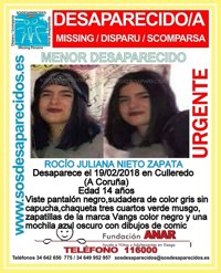 Localizan en Suiza con su padre a la menor que buscaban en Culleredo (A Coruña)