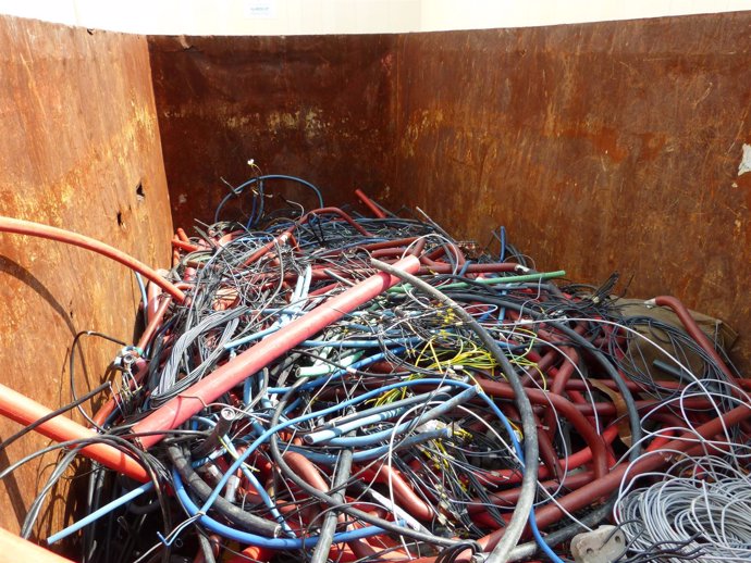 Gestión de residuos, cables