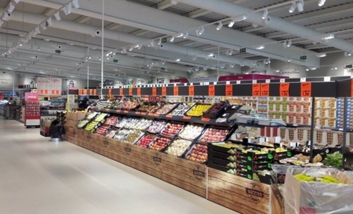 Supermercado Lidl en Málaga polígono industrial Alameda tienda