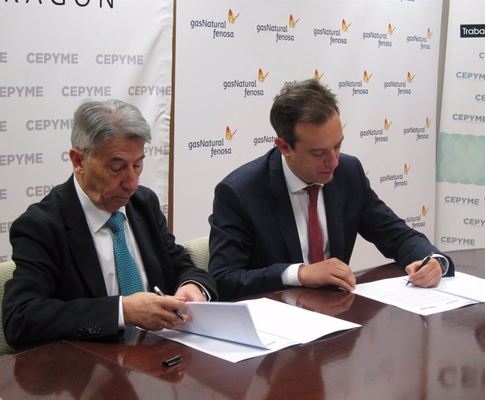 Isart y López de Hita han firmado el acuerdo este miércoles en la sede de CEPYME