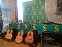 Cae una incipiente y violenta banda de ladrones de Rivas que robó 300 guitarras, algunas valoradas en 20.000€