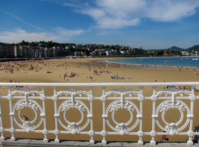 Playa de la Concha de San Sebastián