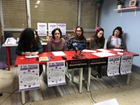 Asambleas feministas instan a las mujeres a participar en la huelga del 8 de marzo