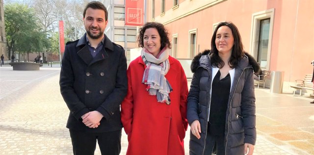 Pol Gibert, Alícia Romero, Esther Niubó (PSC)