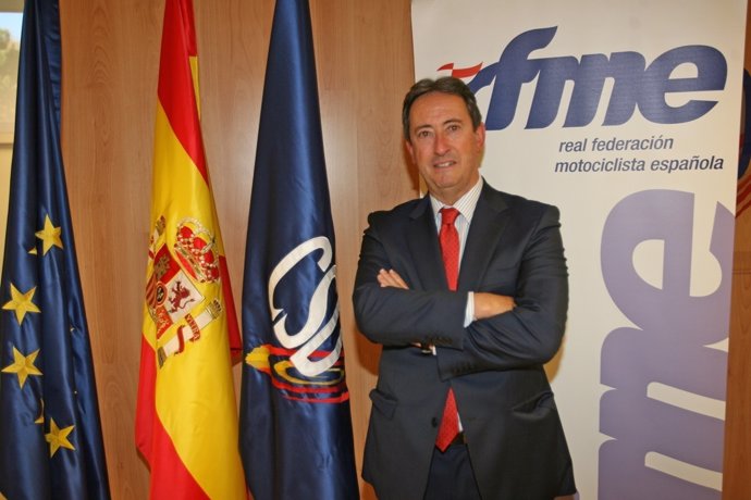 Manuel Casado, presidente de la Real Federación Motociclista Española