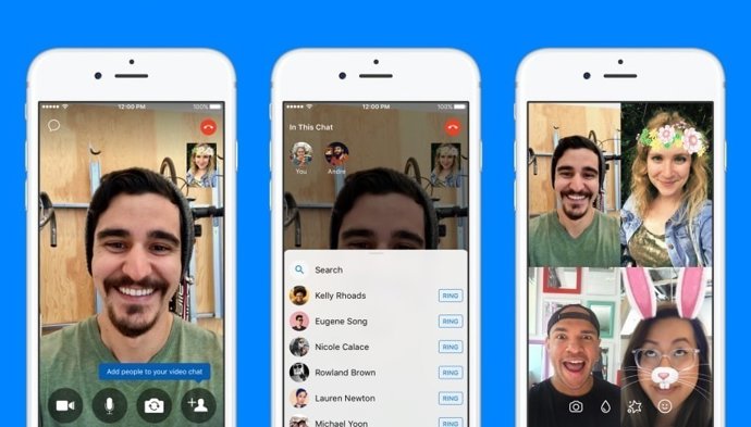Videollamadas desde Facebook Messenger
