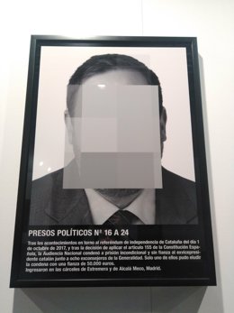 Santiago Sierra sembra la polèmica ARCO amb la seva obra Presos polítics