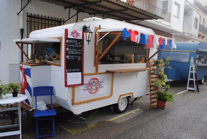 Una 'food truck' en Valencia