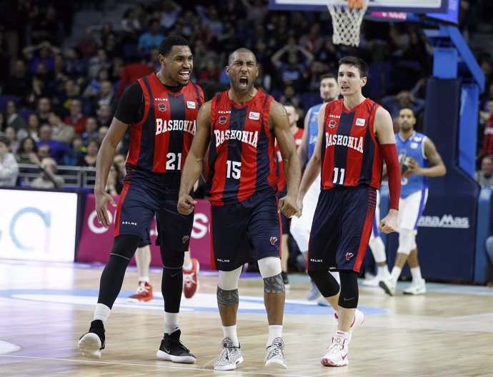 Granger celebra la victoria del Baskonia