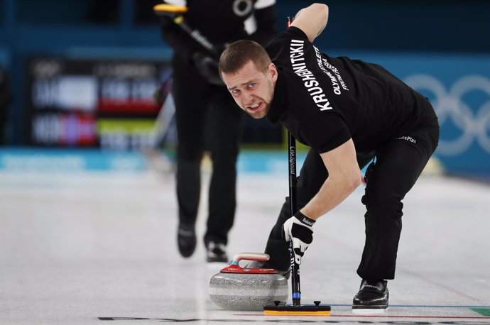 Alexander Krushelnitsky en los Juegos de Pyeongchang 2018